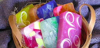 handmade glycerin soaps with aloe